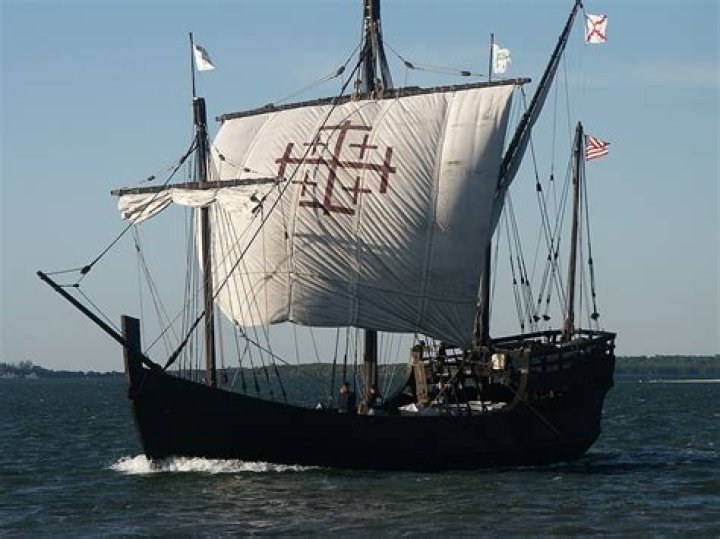 Is the Santa Maria still in Columbus Ohio?