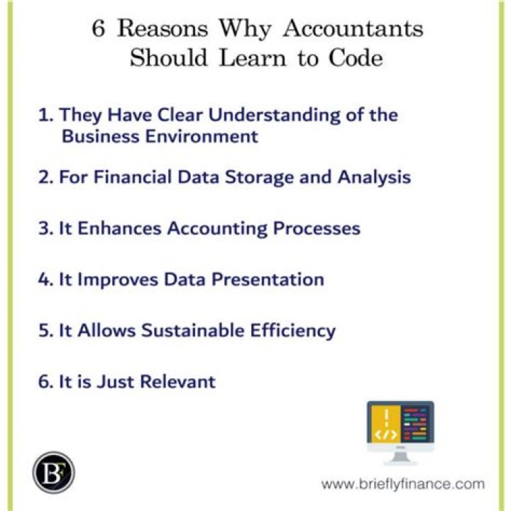Should accountants learn to code?