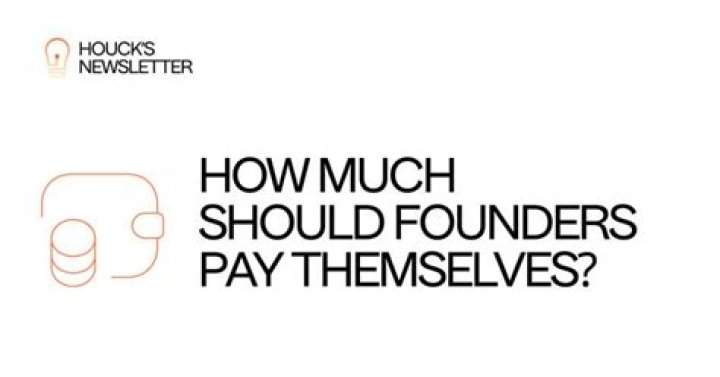 Should founders pay themselves?