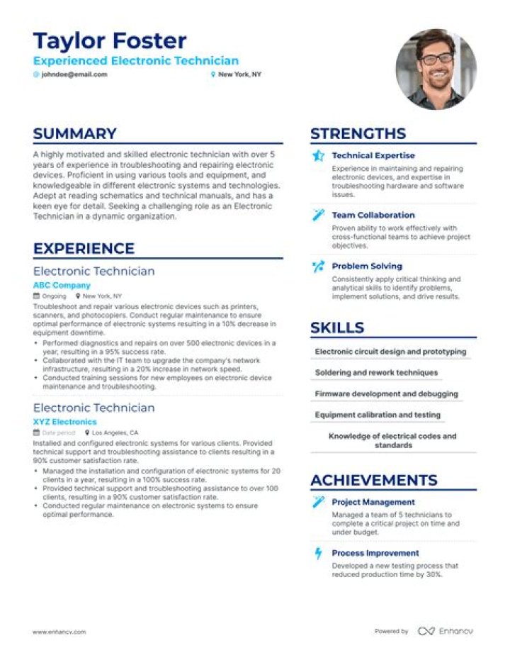 What are the benefits of having an electronic resume?