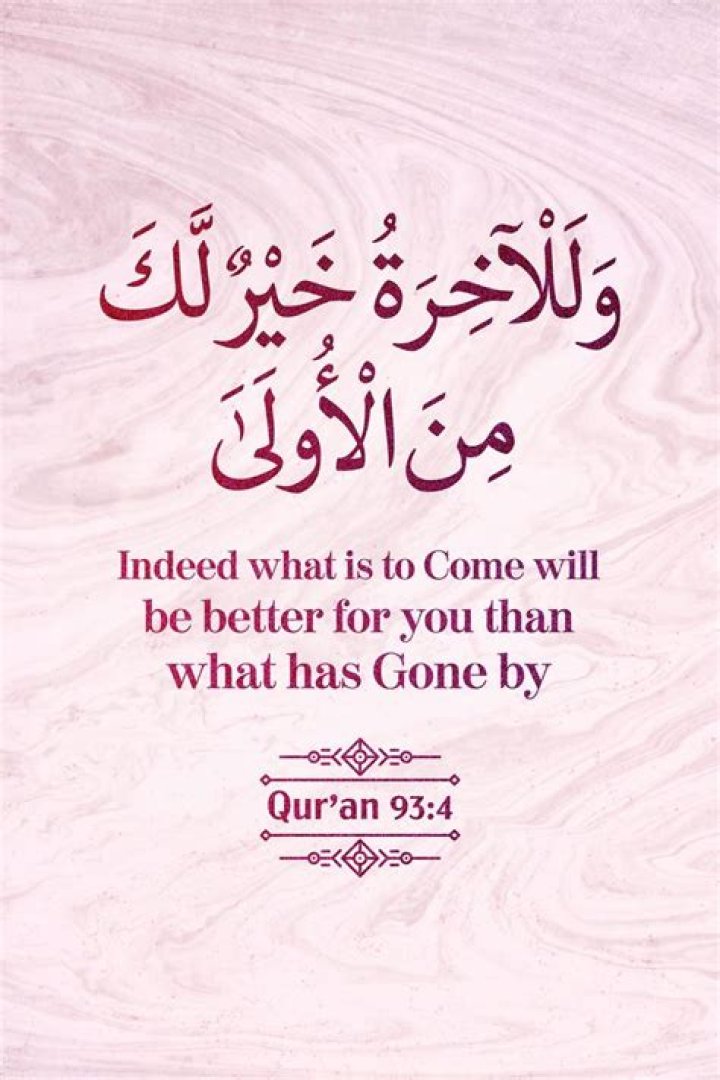 What comes better Quran?