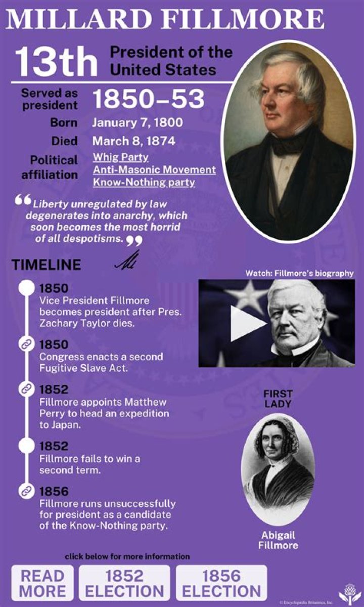 What did Millard Fillmore do after presidency?