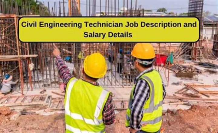 What does a construction engineering technician do?