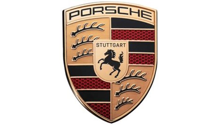 What does a Porsche emblem look like?