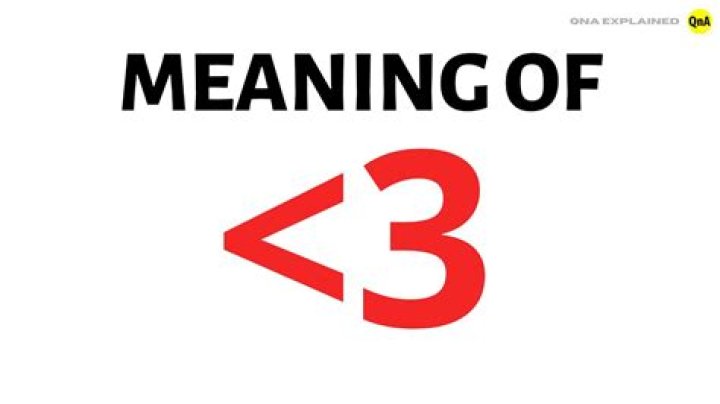 What does it mean less than 3?