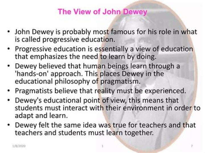 What does John Dewey say about art?