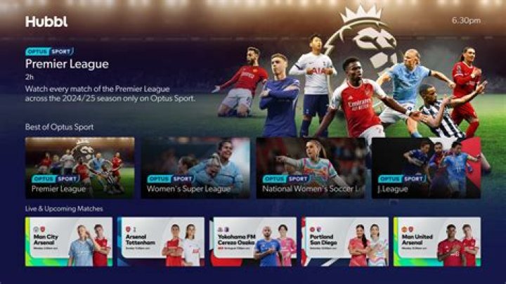 What does Optus TV streaming include?