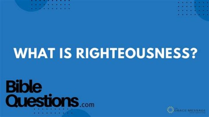 What does rightness mean?