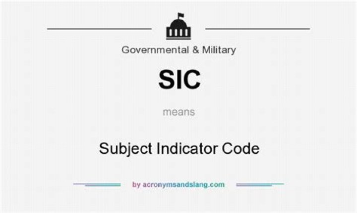 What does SIC mean in military?