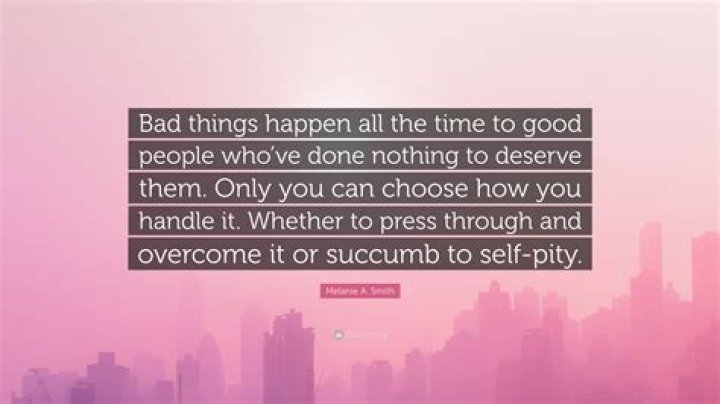 What does things happen mean?
