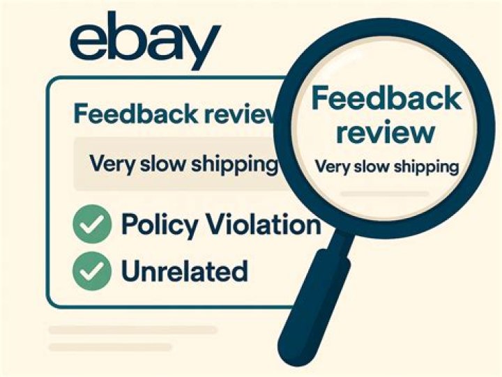 What feedback violates eBay policy?