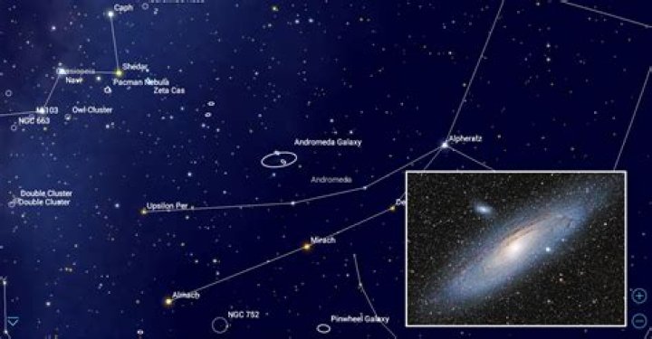 What galaxy is visible tonight?