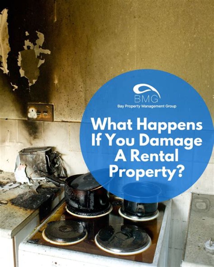 What happens if you accidentally damage a rental property?