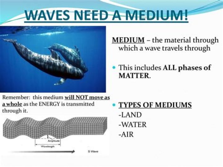 What happens when a wave passes through a medium?
