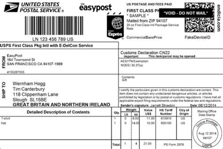What is a customs charge Royal Mail?