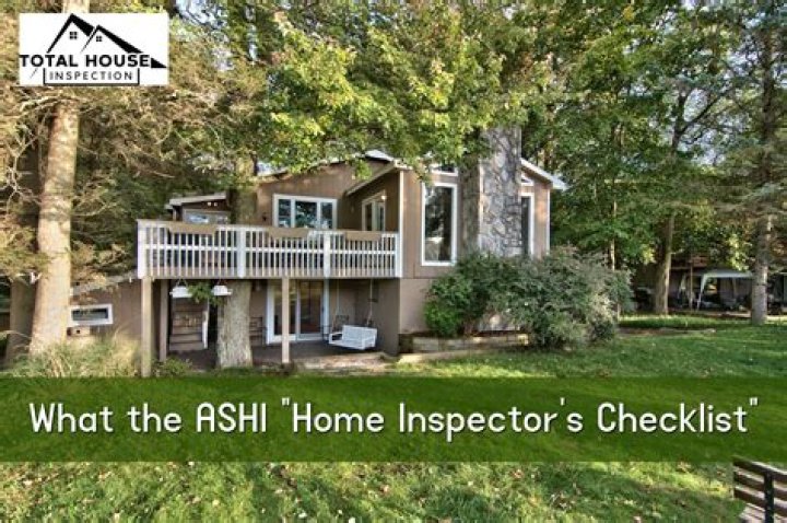 What is an ASHI certified home inspector?