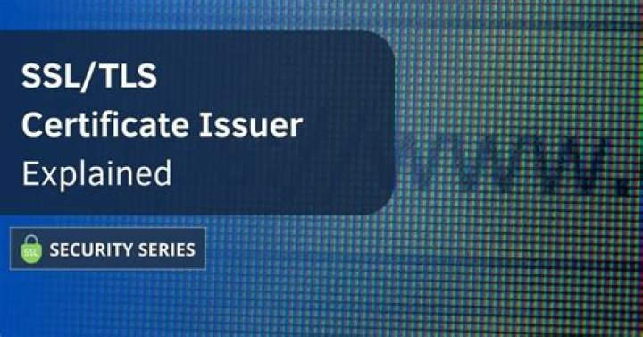 What is certificate issuer?