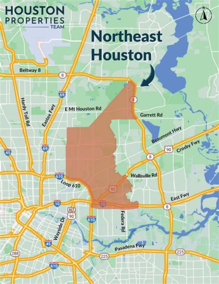 What is considered the Eastside of Houston?