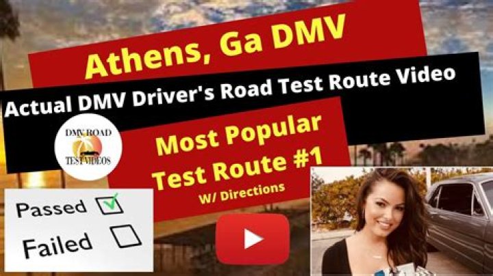 What is on the GA drivers road test?