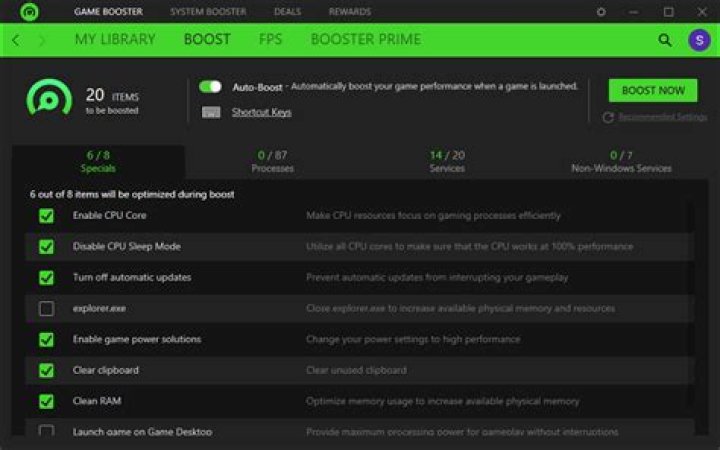 What is the best game booster for Windows 10?