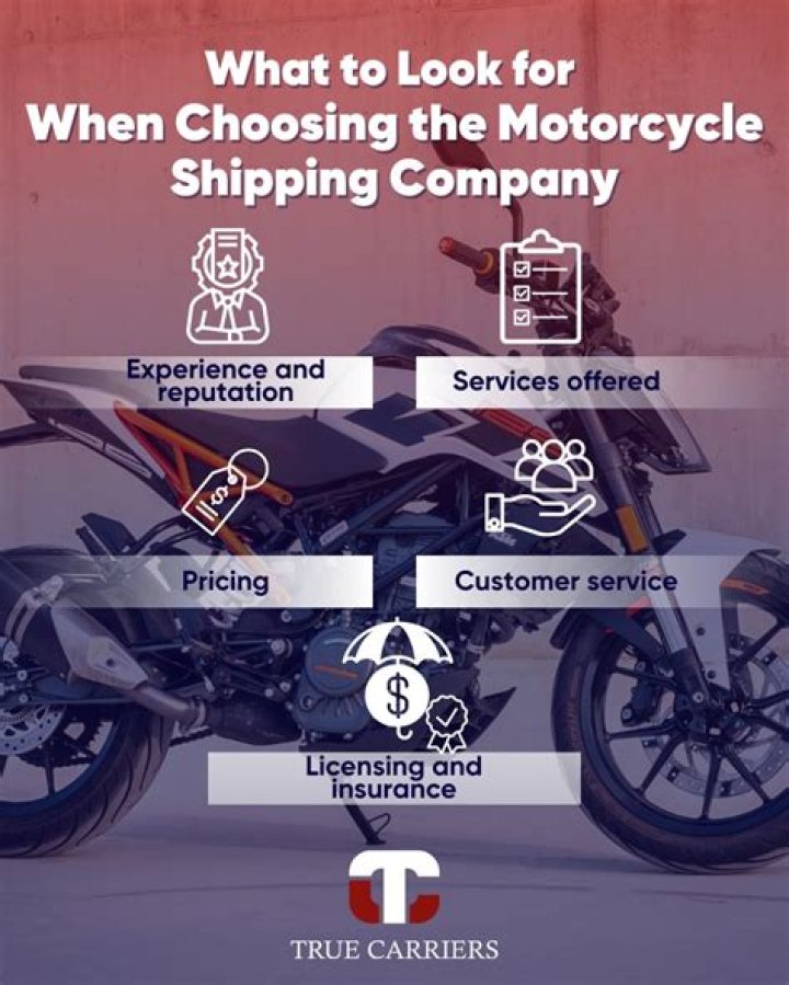 What is the best motorcycle shipping company?