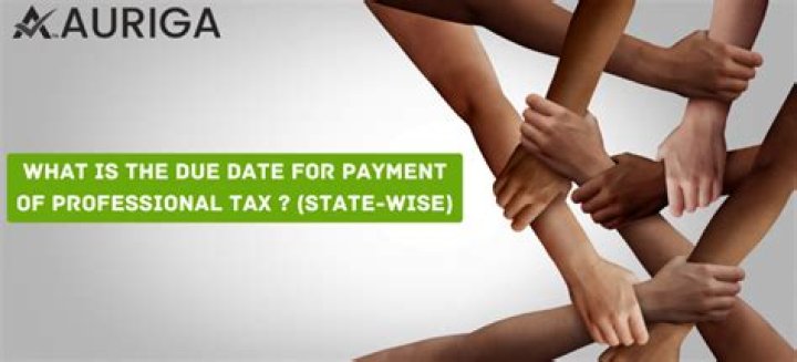 What is the due date for payment of tax?