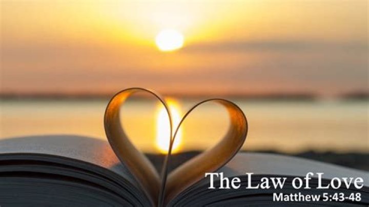 What is the law of love in the Bible?