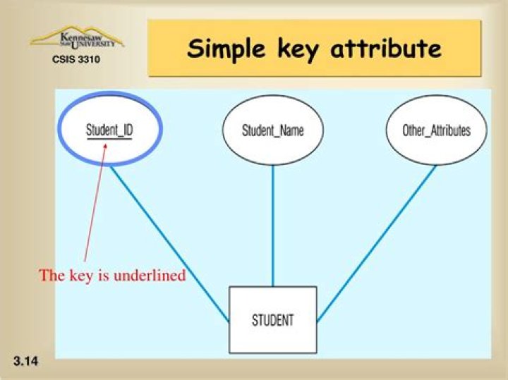 What is weak key attribute?