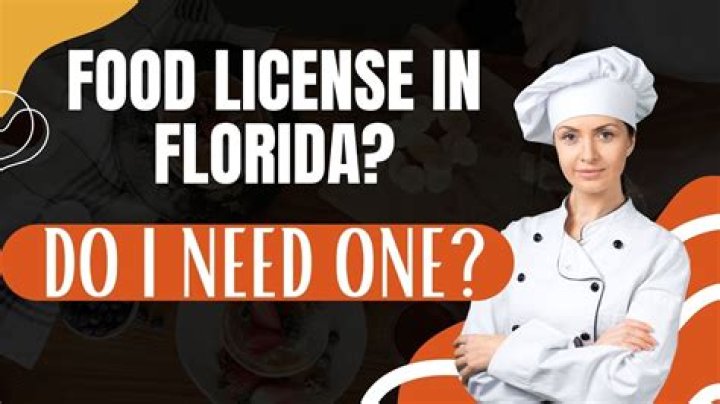 What license do I need to open a restaurant in Florida?