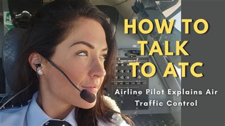 What pilots say about air traffic control?