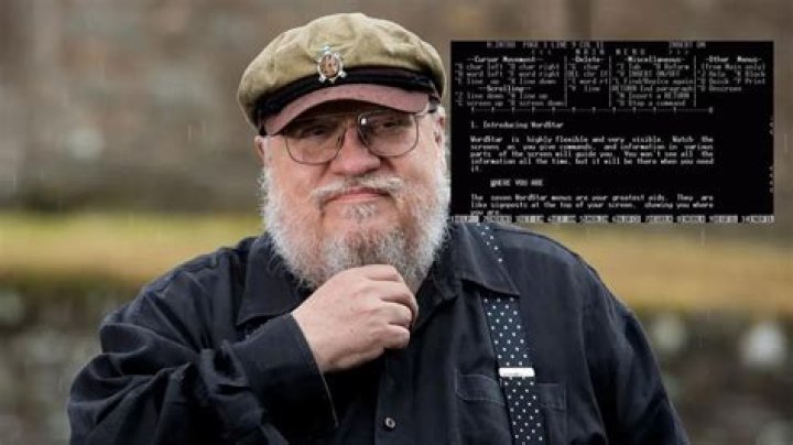What software does George RR Martin use?