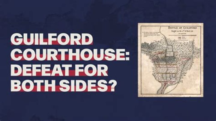 What started the Battle of Guilford Courthouse?
