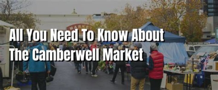 What time does Camberwell market finish?