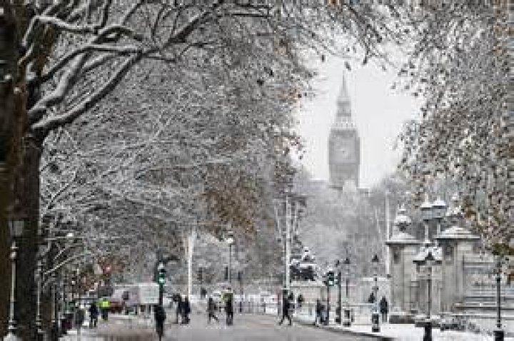 When did it last snow in England?