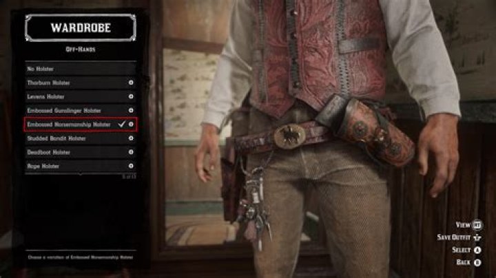 Where can I get a belt buckle in rdr2?