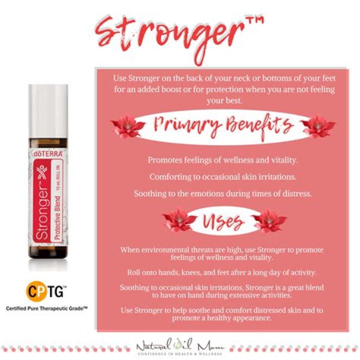 Where do you apply Doterra stronger?