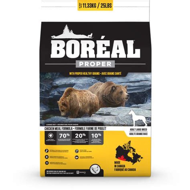 Where is Boreal dog food made?
