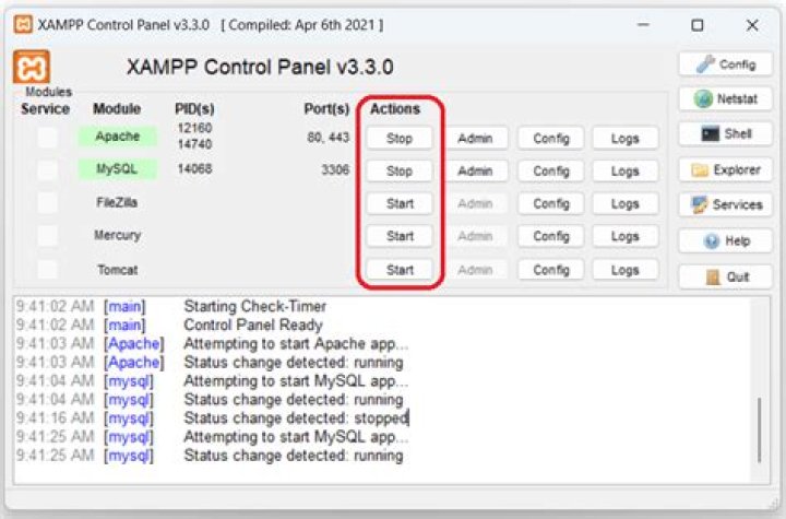 Where is config PHP in Xampp?