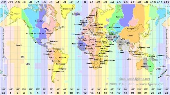 Which countries are 3 hours ahead?