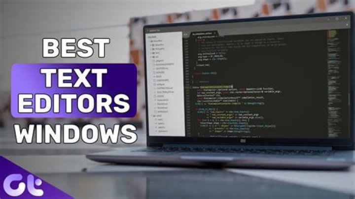 Which is the best text editor for Windows?