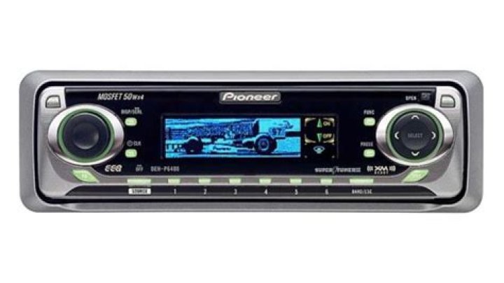 Which Pioneer stereo has 17.8 7 inches touchscreen size?