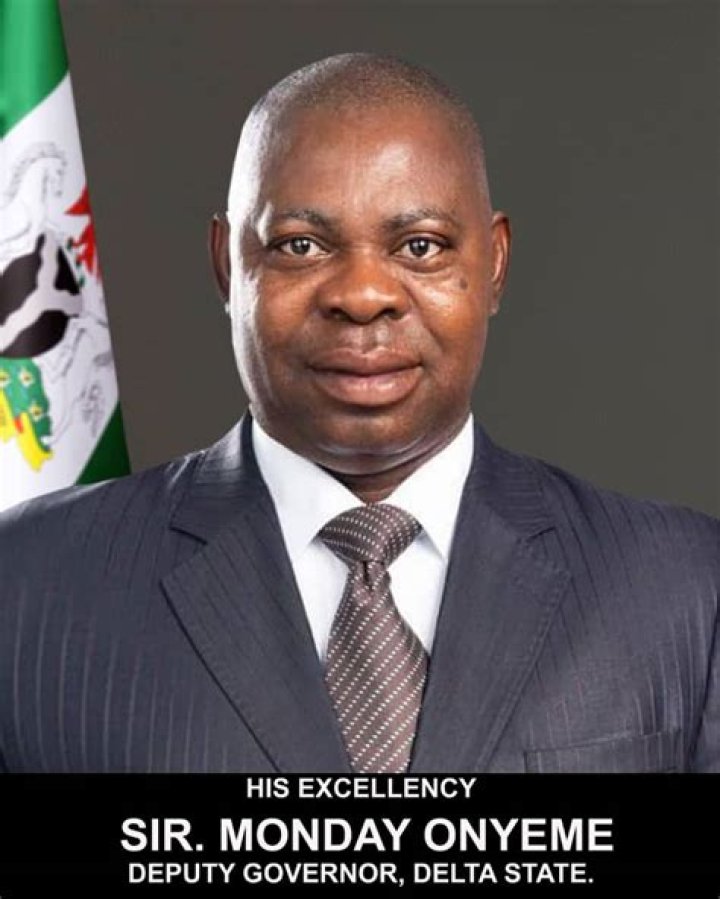 Who is the deputy governor of Delta State 2019?