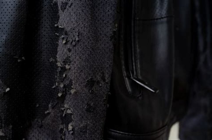 Why do faux leather jackets peel?