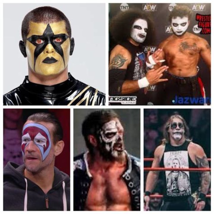 Why do wrestlers paint their face?