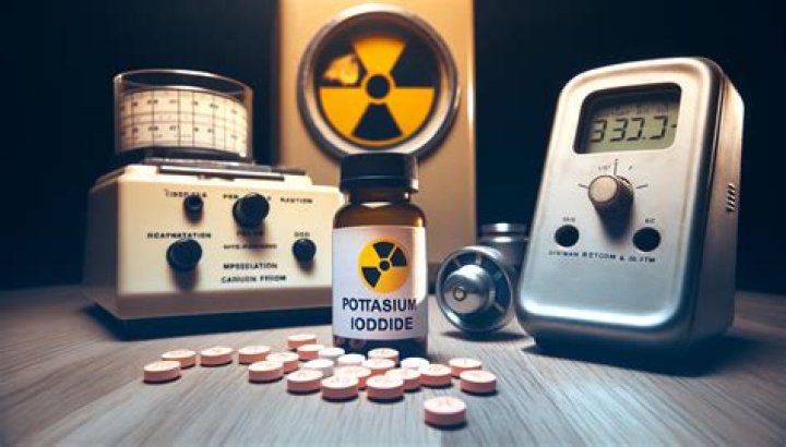 Why is iodine used in nuclear attacks?